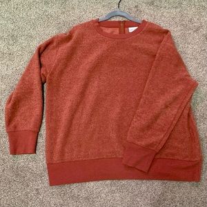 Ava & Viv dark salmon sweatshirt